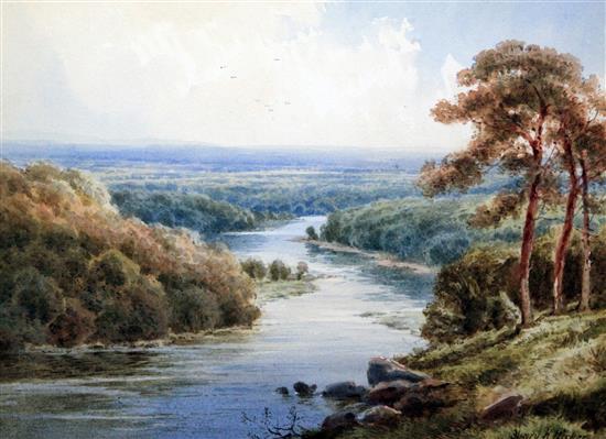 Henry H. Parker (1858-1930) On the Swale, Yorkshire and Haslemere, 10 x 14in.